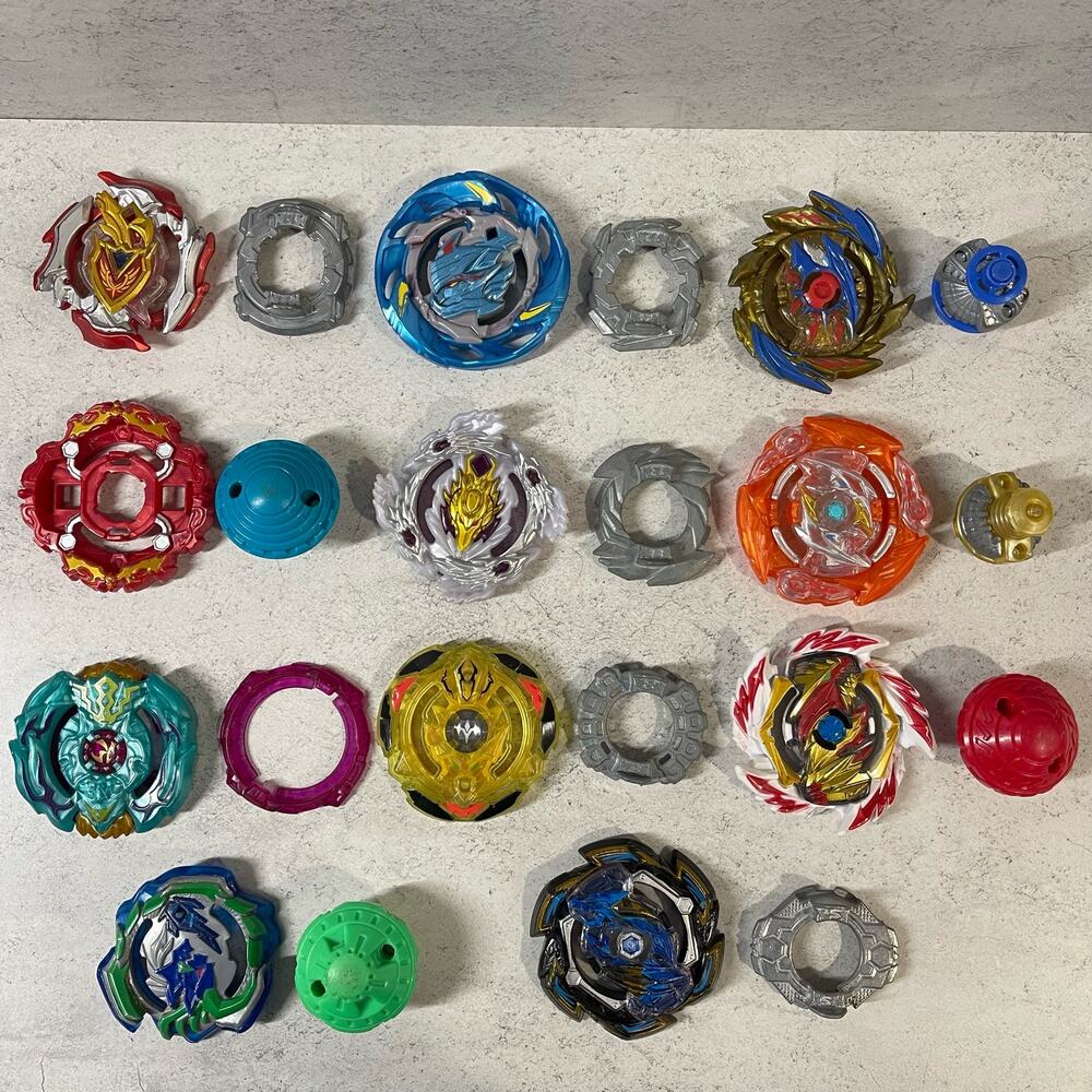 Beyblades Assorted Partials & Parts - Hasbro - Used